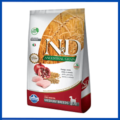 Nd Ancestral Canine Frango Adult Medium 10,1 Kg. Vencimiento 05/2026