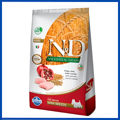 Nd Ancestral Canine Frango Adult Mini 10,1 Kg. Vencimiento 06/2026
