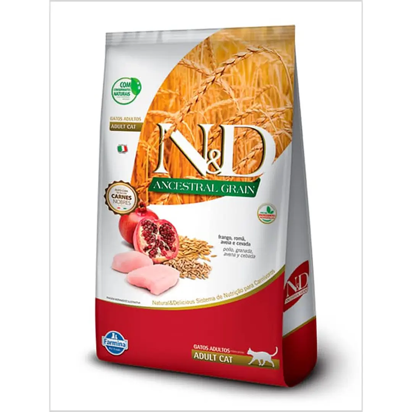 Pack Nd Ancestral Feline Frango Adult 1,5x5 Kg =7,5 Kg 3