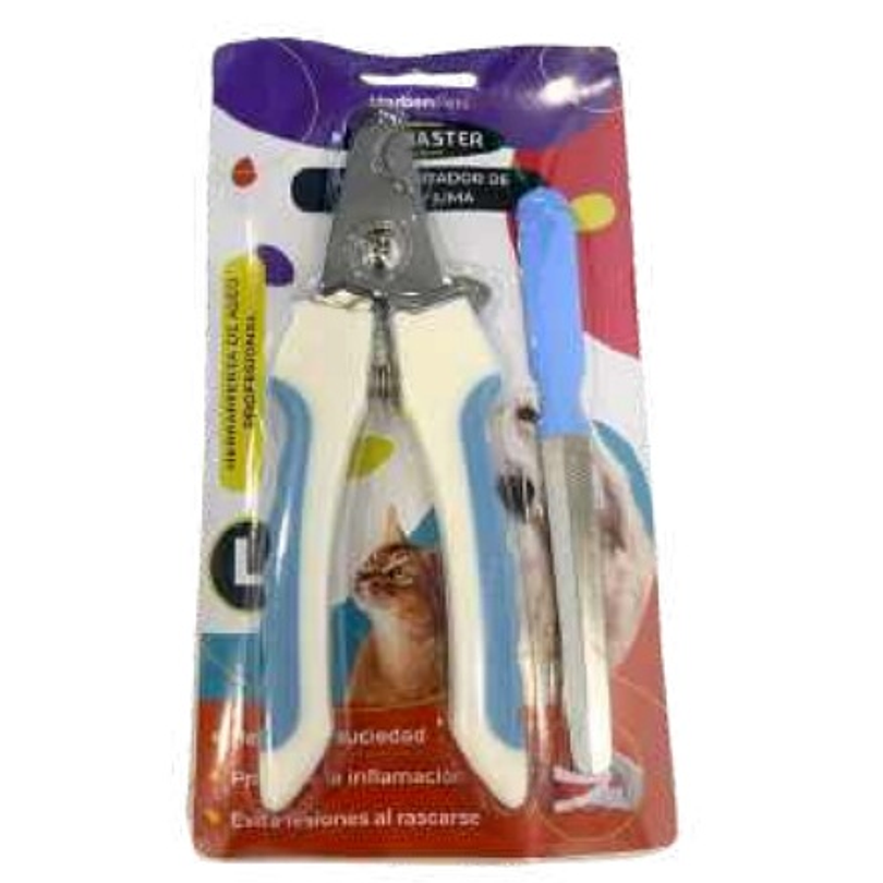 Set Cortauñas Y Lima Para Mascotas Talla L