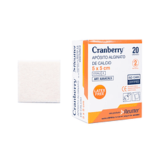 Apósito Alginato Calcio + Plata De 5 x 5 Caja De 20 Unid