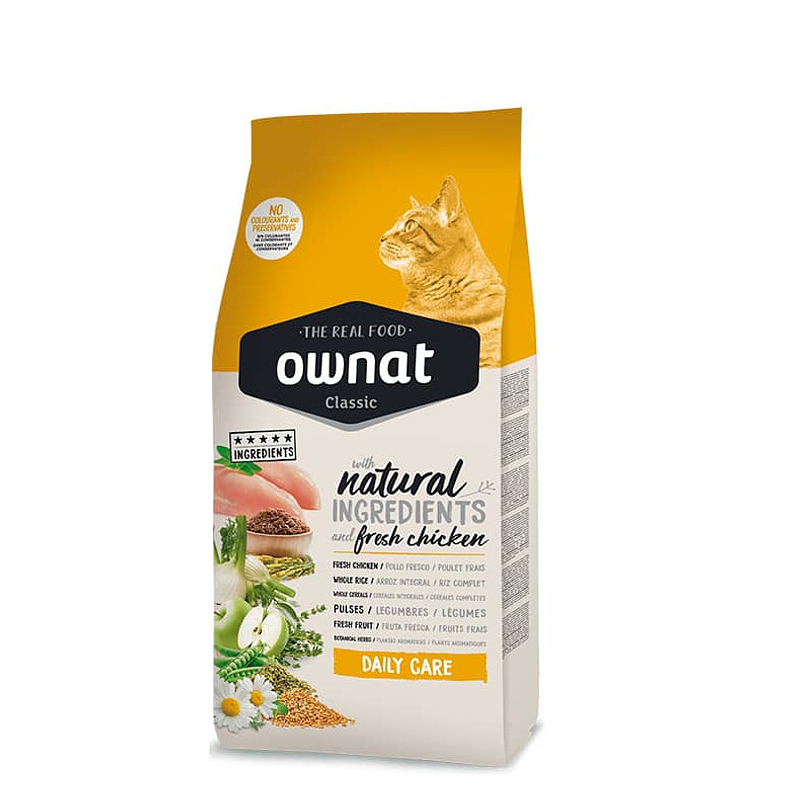 Ownat Classic Daily Care Cat 15 Kg