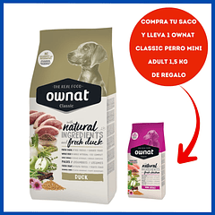 Ownat Classic Dog Duck 12 Kg.
