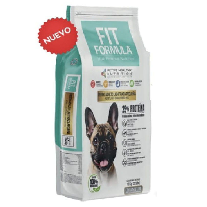 Fit Formula Adulto Light Raza Pequeña 10 Kg