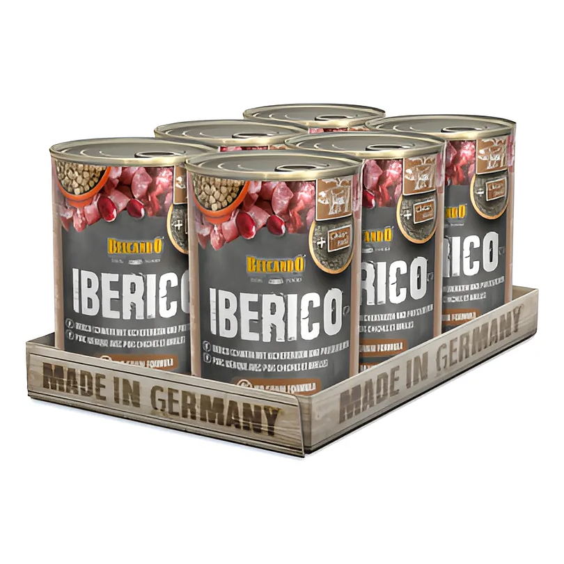 Pack 6 Latas Belcando Cerdo Iberico   800 Gr 1