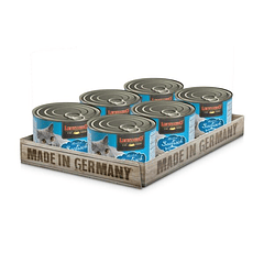 Pack 6 Latas Leonardo Cat Pescado 200 Gr