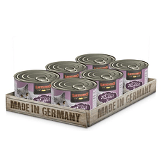Pack 6 Latas Leonardo Cat Conejo 200 Gr