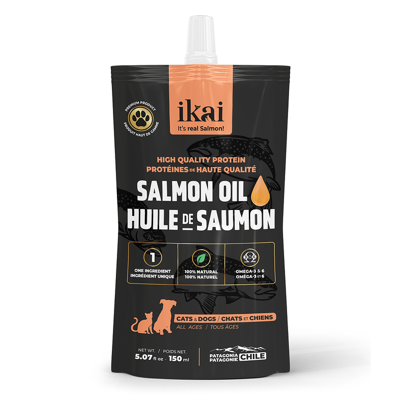 Ikai Aceite de Salmón Para Perros Y Gatos 150 Ml