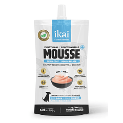 Ikai Mousse de Salmón Piel y Pelaje Para Perros 150 Gr