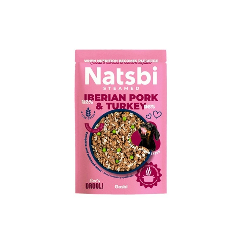 Natsbi Steamed Iberian Pork & Turkey 500 Gr