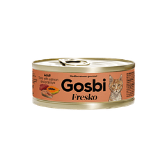 Gosbi Lata Fresko Cat Adult Tuna & Salmon With Papaya 70 Gr