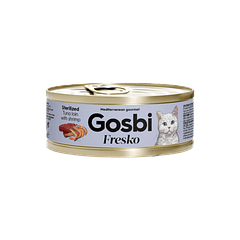 Gosbi Lata Fresko Cat Sterilized Tuna Loin With Shrimps 70 Gr