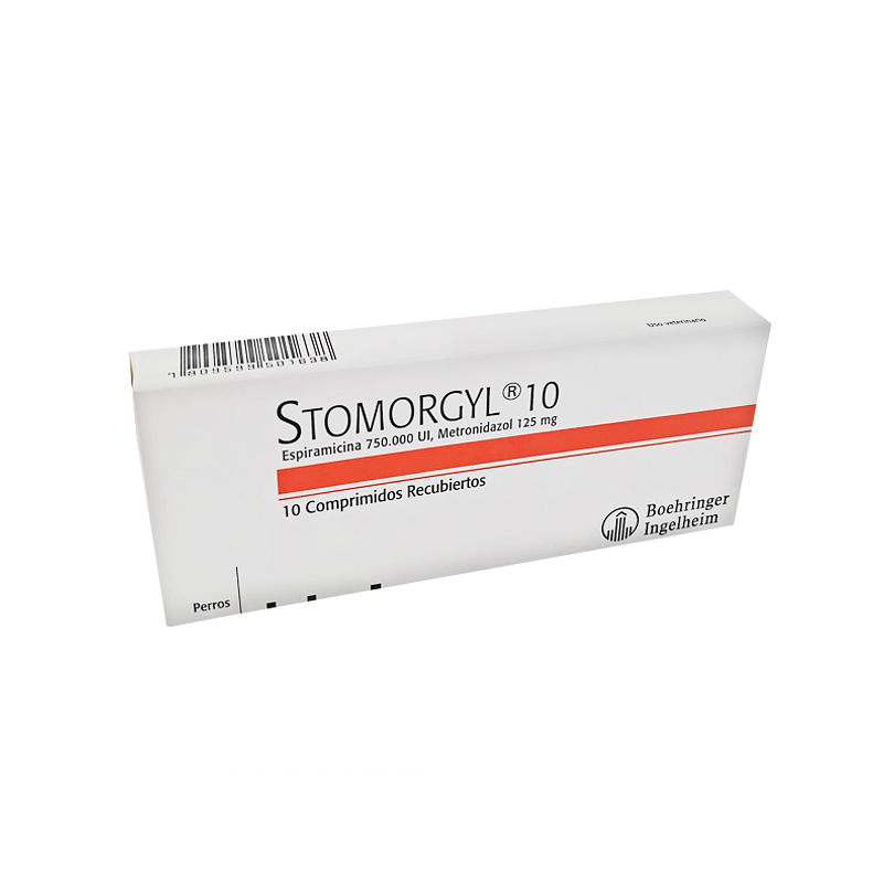 Stomorgyl 10 X 10 Comprimidos