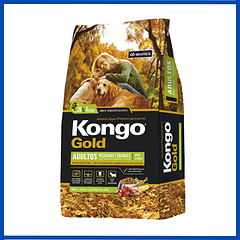 Kongo Gold Adulto Mediano Y Grande 21 KG