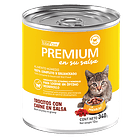 Pack 12 Latas Premium Kitten En Su Salsa Trocitos De Carne 340 Gr 2
