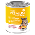 Pack 12 Latas Premium Kitten En Su Salsa Trocitos De Pollo 340 Gr 2