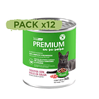 Pack 12 Latas Premium Gato Adulto En Su Salsa Trocitos De Pollo 340 Gr 1
