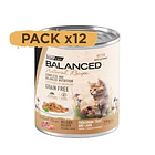 Pack 12 Latas Natural Recipe Filetes Cordero Kitten 340 Gr 2