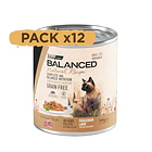 Pack 12 Latas Natural Recipe Filetes Cordero Gato Adulto 340 Gr 2