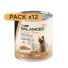 Pack 12 Latas Natural Recipe Filetes Pollo Gato Adulto 340 Gr 2