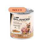 Pack 12 Latas Natural Recipe Filetes Trucha Y Cordero Gato Adulto 340 Gr 2
