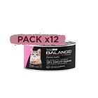 Pack 12 Latas Balanced Souffle Kitten  Pollo 85 Gr 2