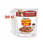 Alimento Húmedo Master Dog Carne Display 20 U 2