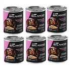 Pack 6 Latas Balanced Souffle Perro Cachorro Pollo 340 Gr 2