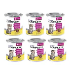 Pack 6 Latas Complete Trocitos En Salsa Higado Kitten 340 Gr 2