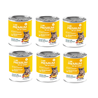 Pack 6 Latas Premium Kitten En Su Salsa Trocitos De Sardina 340 Gr 2