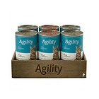Pack 6 Latas Agility Gato Adulto Pollo 340 Gr 1