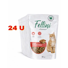 Pack Fellini Gato Pollo En Salsa 24 Pouch