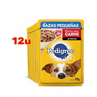 Alimento Húmedo Pedigree Raza Peq Carne 12 U 2