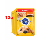 Alimento Húmedo Pedigree Adulto Pollo 12 U 2
