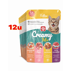 Fellini Snack Creamy Mix 12 Unidades.