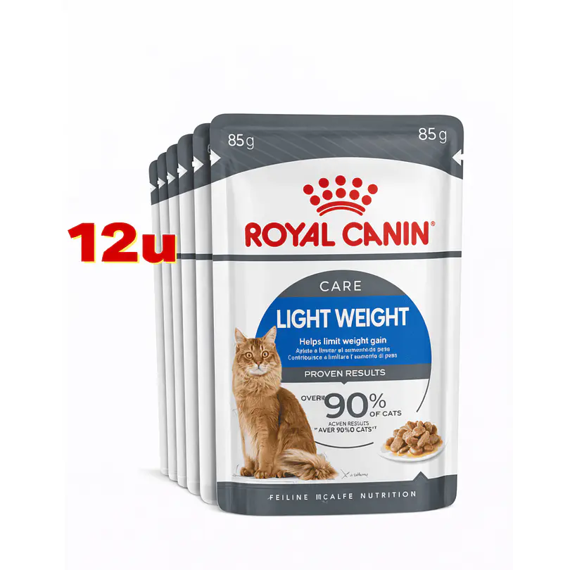 Royal Canin Light Weight Care Cat 85 Gr Pack 12 Und