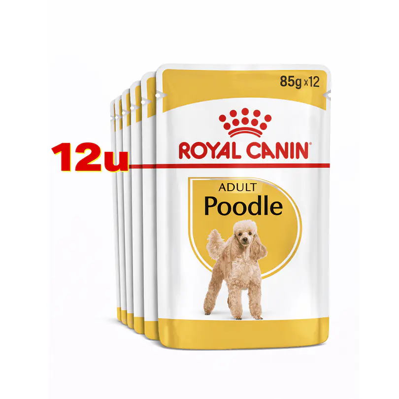 Royal Canin Poodle Pouch 85 Gr Pack 12 Und
