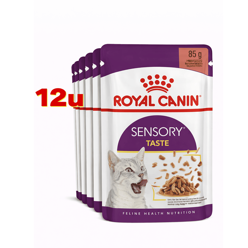 Royal Canin Sensory Taste 85 Gr Pack 12 Und