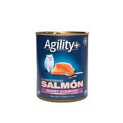Agility+ Lata Gato Adulto Digest Comfort Salmon 340 Gr