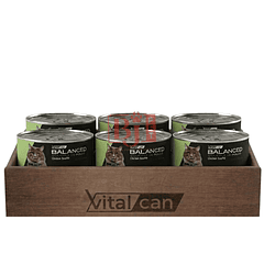 Pack 6 Latas Balanced Souffle Gato Castrado Pollo 85 Gr