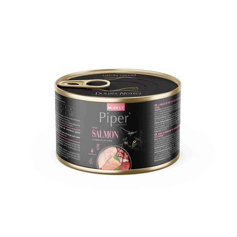 Piper Lata Cat Salmón 185 Gr