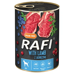 Rafi Lata Perro Adulto Lamb Blueberry and Cranberry 800 Gr