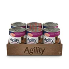 Pack 6 Latas Agility Perro Adulto Cerdo 340 Gr 1