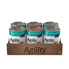 Pack 6 Latas Agility Perro Cachorro Vacuno 340 Gr 1