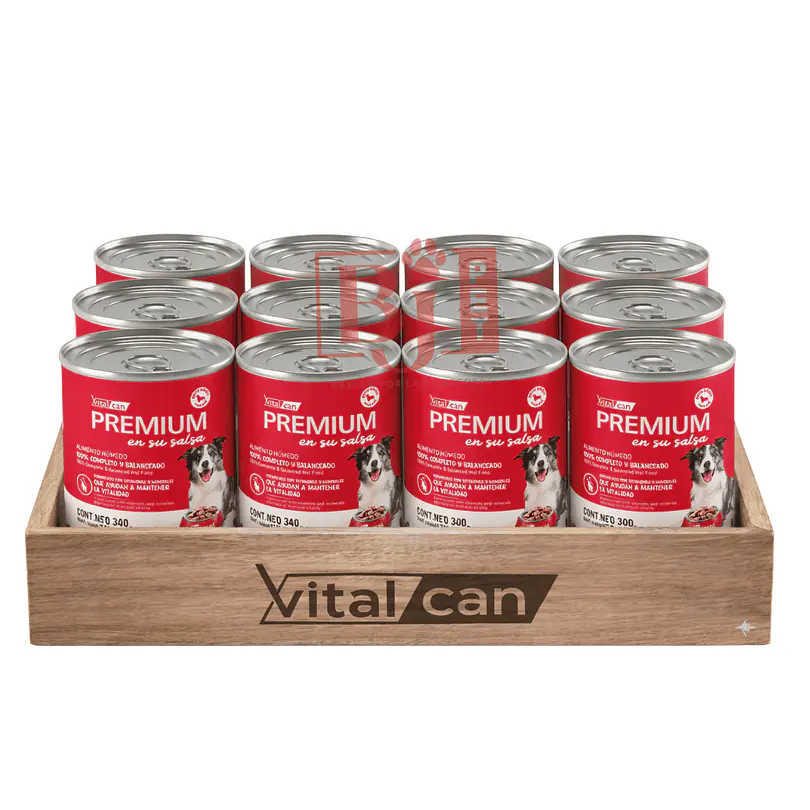 Pack 12 Latas Premium Perro Adulto En Su Salsa Trocitos De Pollo 340 Gr 1