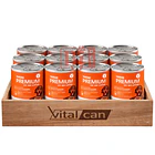 Pack 12 Latas Premium Cachorro En Su Salsa Trocitos De Pollo 340 Gr 1