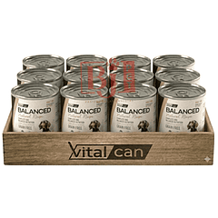 Pack 12 Latas Natural Recipe Filetes Salmón y Cordero Perro Adulto 340 Gr