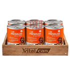 Pack 6 Latas Premium Cachorro En Su Salsa Trocitos De Carne 340 Gr 1