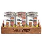 Pack 6 Latas Complete Trocitos En Salsa Carne Perro Cachorro 340 Gr 1