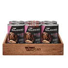 Pack 6 Latas Balanced Souffle Perro Cachorro Pollo 340 Gr 1